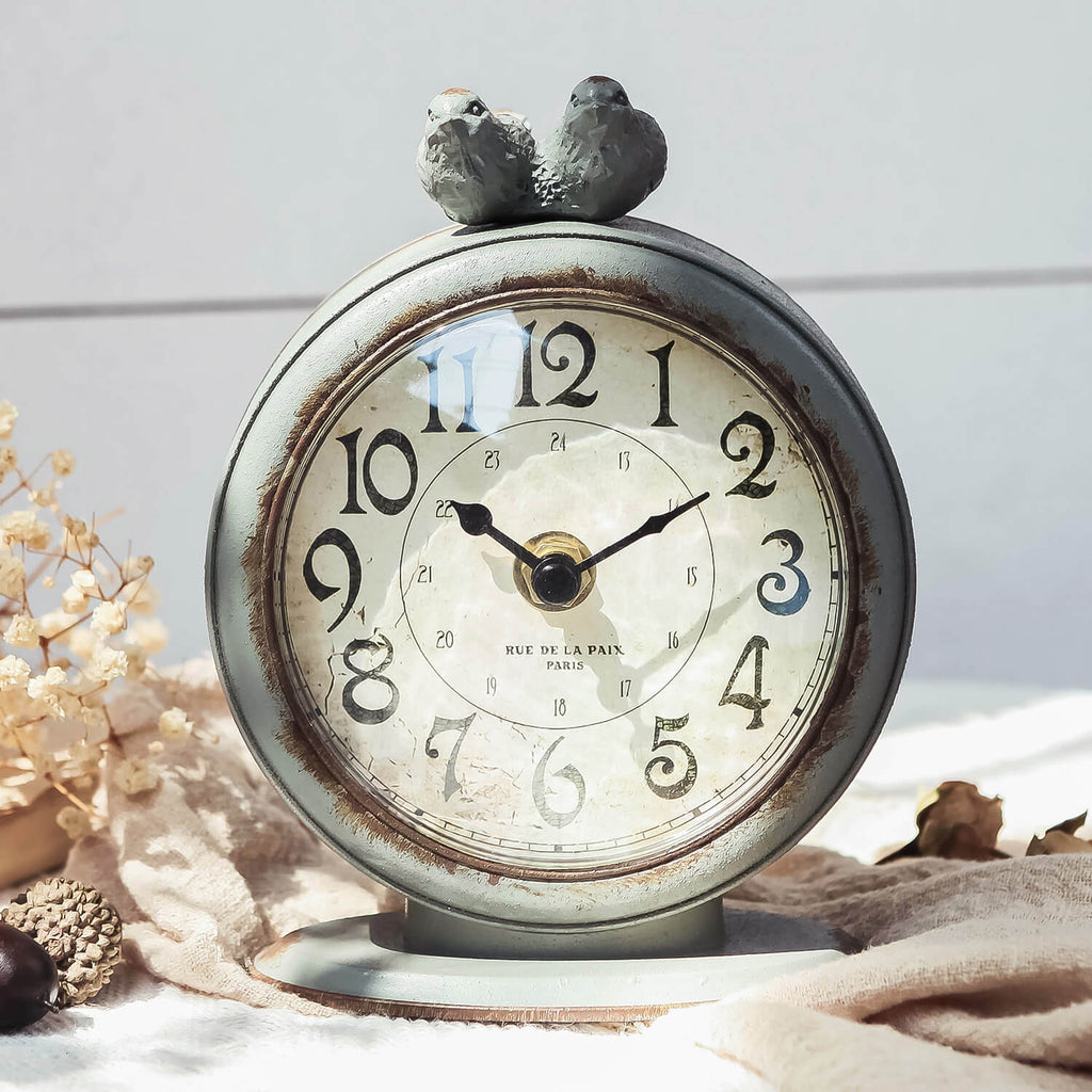 Original Barn丨Bird Finial Table Clock