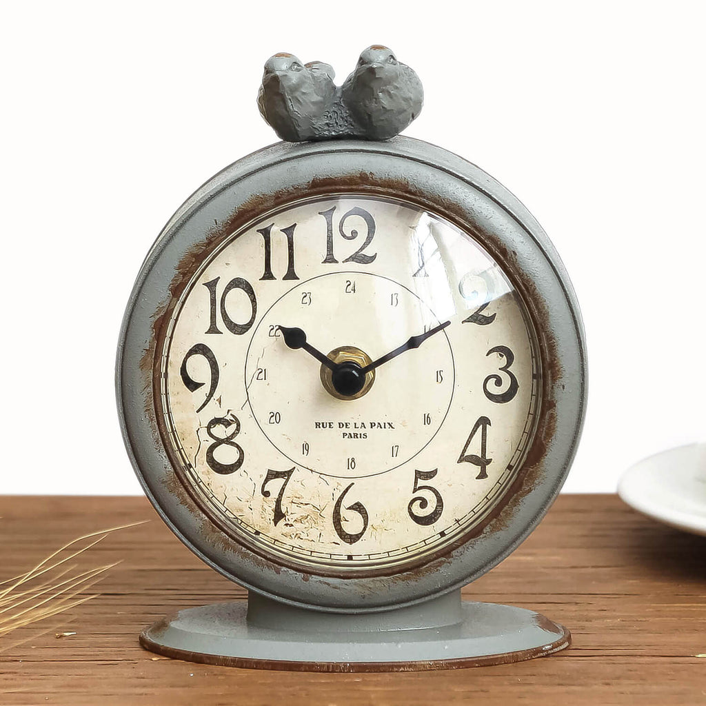 Original Barn丨Bird Finial Table Clock