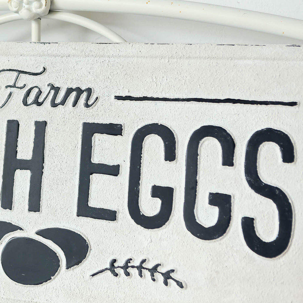 Original Barn丨Farm Fresh Eggs Wall Sign